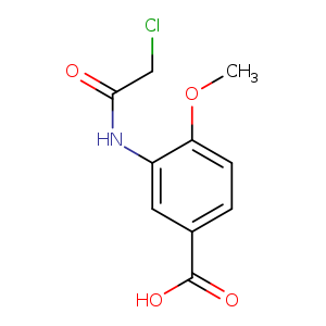 3-[(Chloroacetyl)amino]-4-methoxybenzoic acid