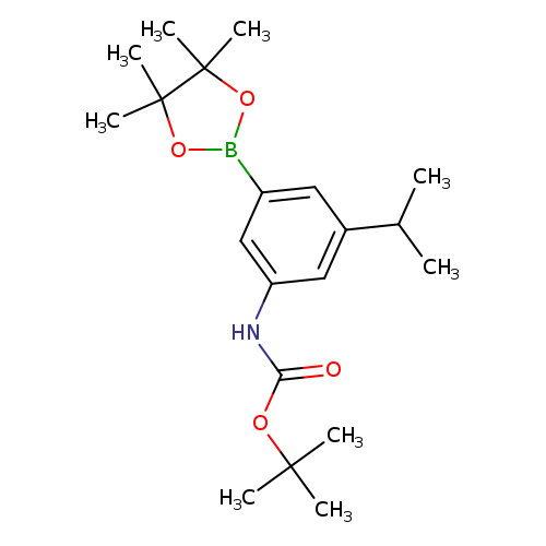 tert-Butyl N-[3-isopropyl-5-(tetramethyl-1,3,2-dioxaborolan-2-yl)phenyl]carbamate