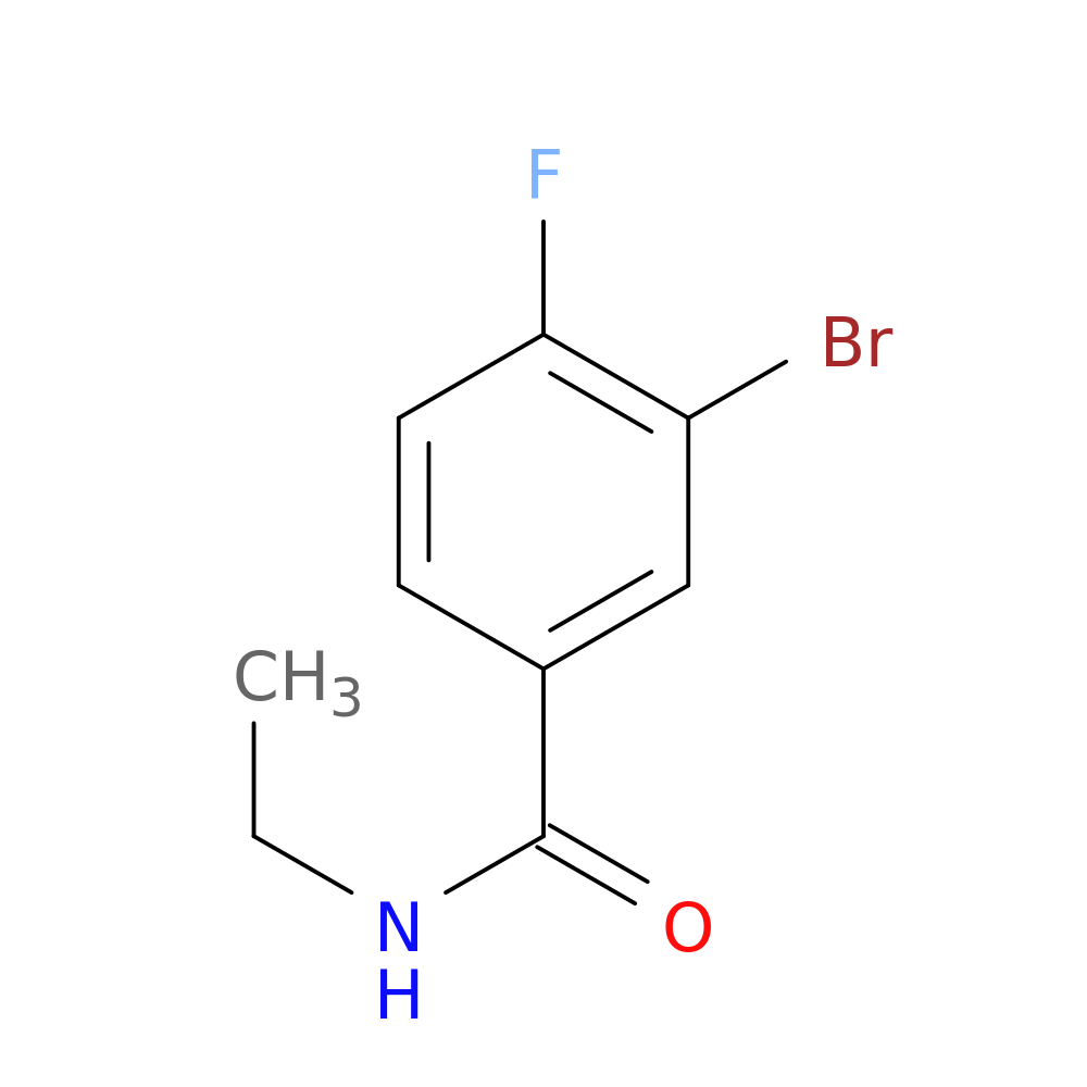 N-Ethyl 3-bromo-4-fluorobenzamide
