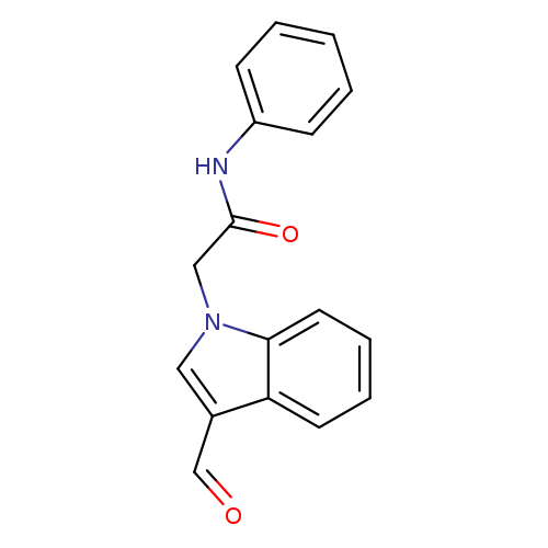 2-(3-Formyl-1H-indol-1-yl)-N-phenylacetamide