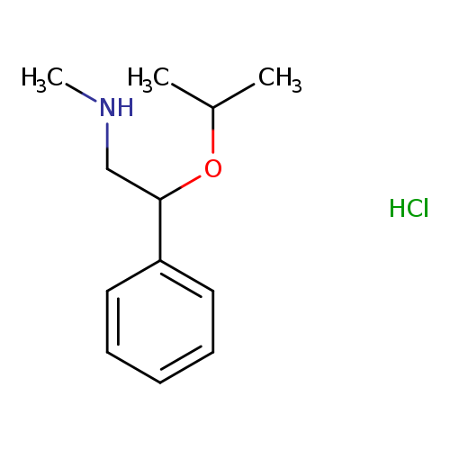 methyl[2-phenyl-2-(propan-2-yloxy)ethyl]amine hydrochloride