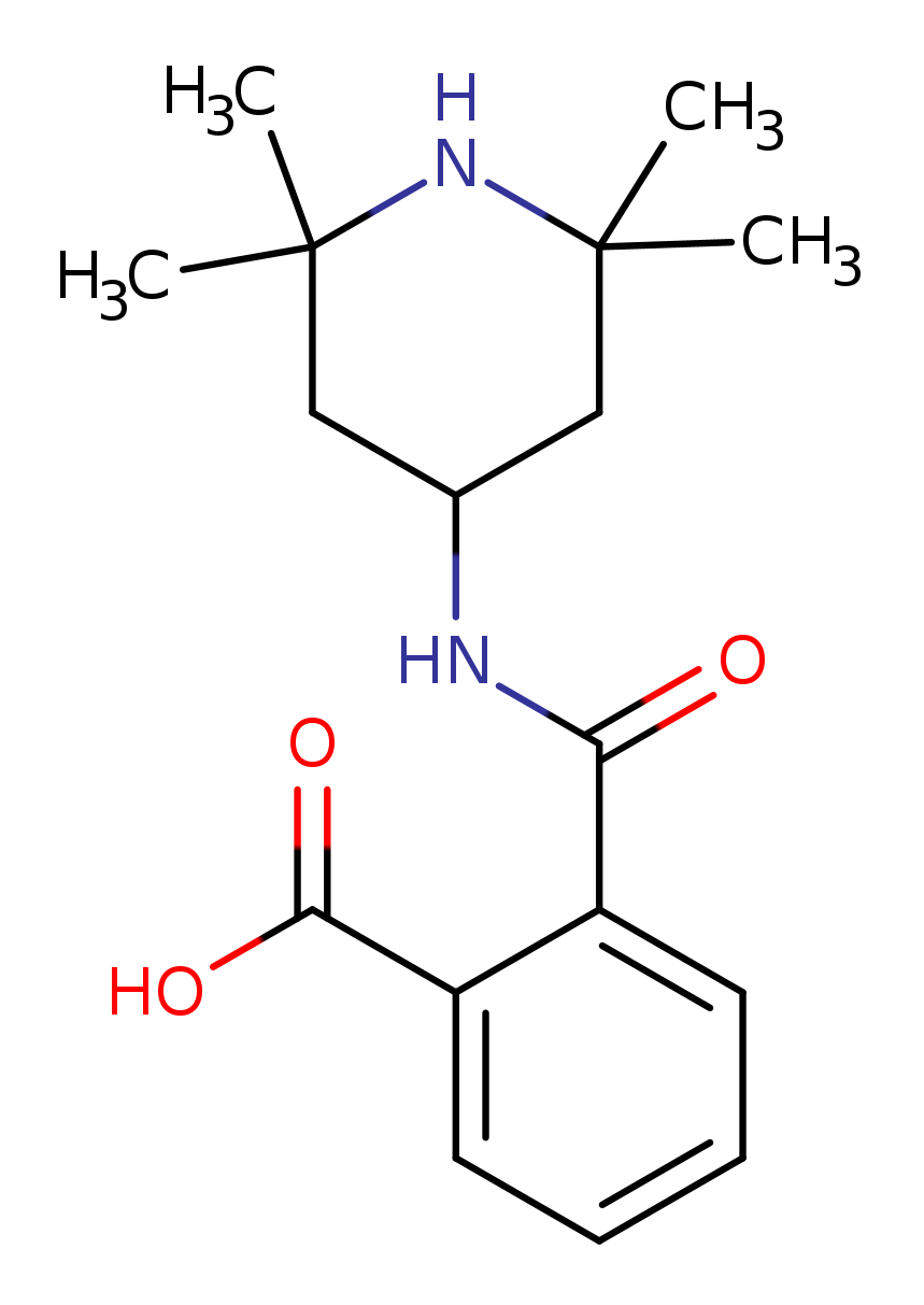 2-(((2,2,6,6-tetramethylpiperidin-4-yl)amino)carbonyl)benzoic acid