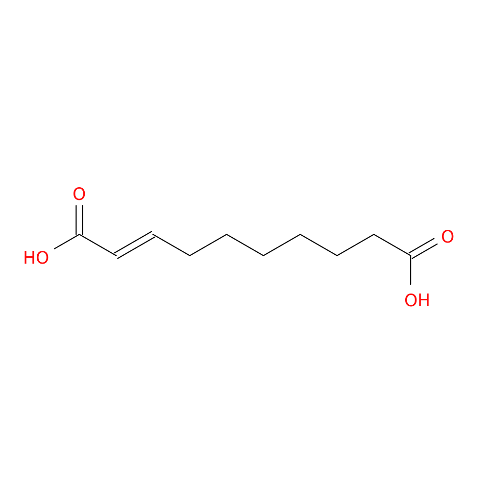 (E)-2-Decenedioic acid