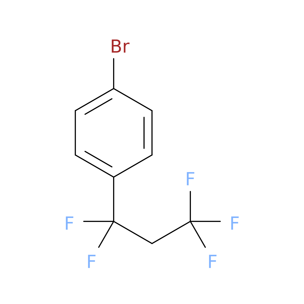 1-bromo-4-(1,1,3,3,3-pentafluoropropyl)benzene