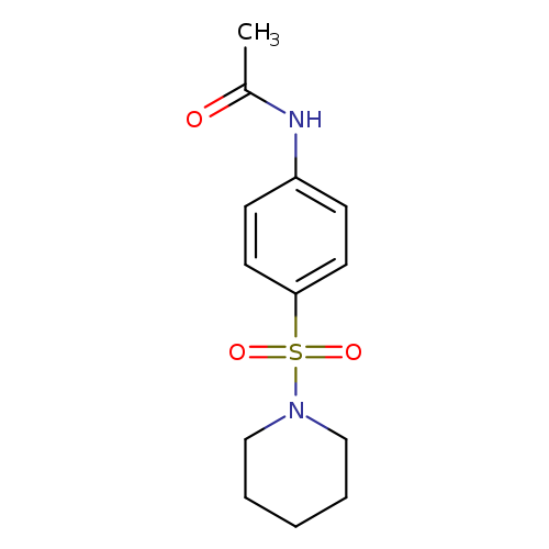 N-(4-(Piperidin-1-ylsulfonyl)phenyl)acetamide