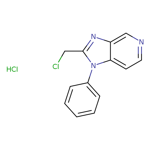 2-(chloromethyl)-1-phenyl-1H-imidazo[4,5-c]pyridinehydrochloride