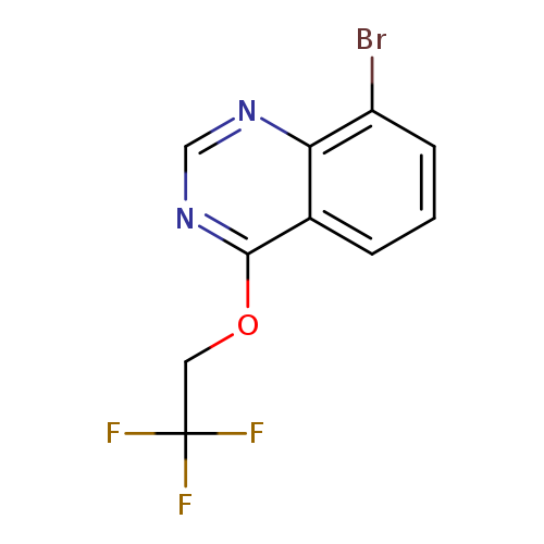 8-bromo-4-(2,2,2-trifluoroethoxy)quinazoline