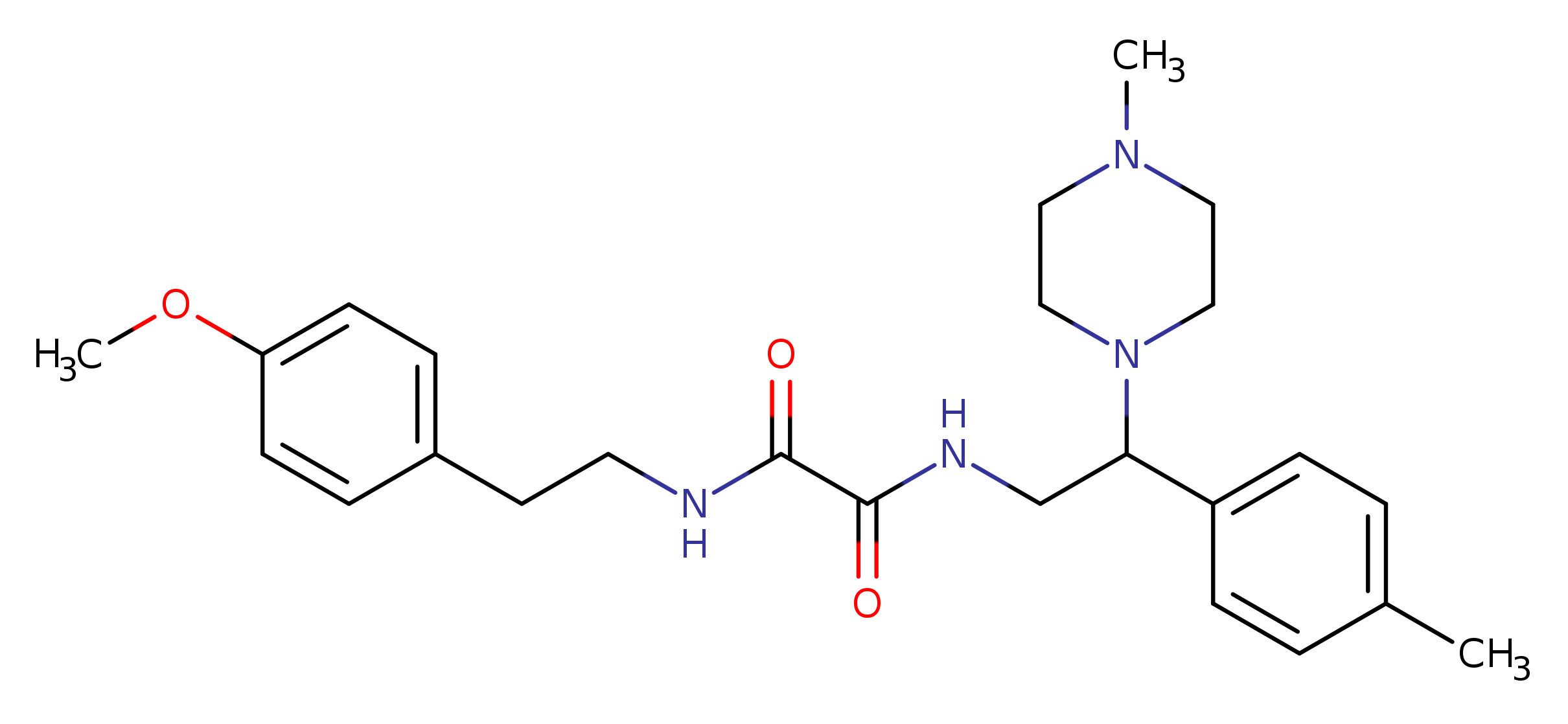 N'-[2-(4-methoxyphenyl)ethyl]-N-[2-(4-methylphenyl)-2-(4-methylpiperazin-1-yl)ethyl]ethanediamide