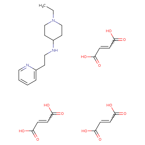 1-Ethyl-N-(2-(pyridin-2-yl)ethyl)piperidin-4-amine trimaleate