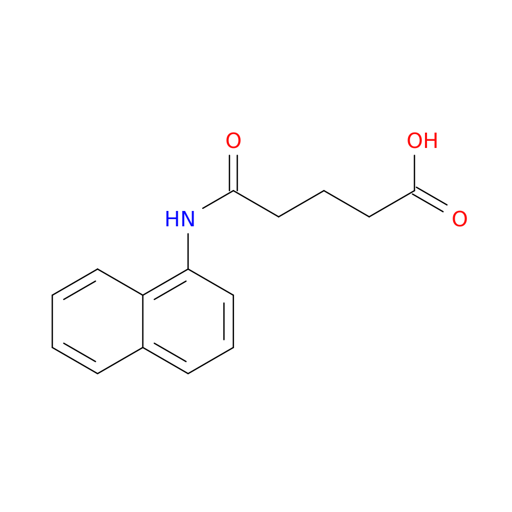 5-(1-Naphthylamino)-5-oxopentanoic acid