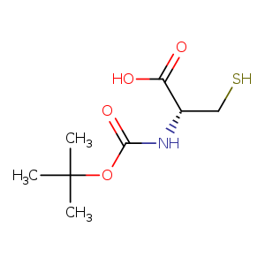 L-Cysteine, N-[(1,1-dimethylethoxy)carbonyl]-