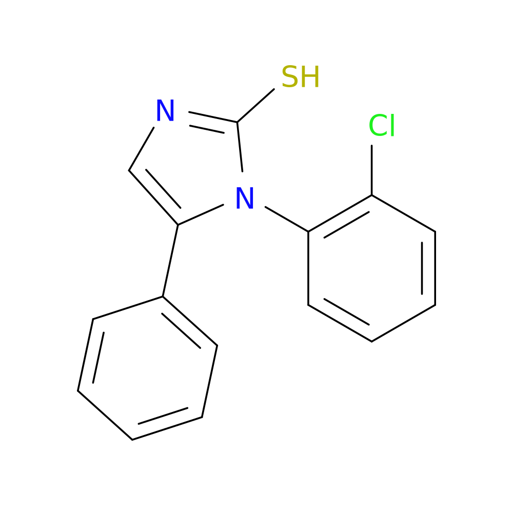 1-(2-chlorophenyl)-5-phenyl-1H-imidazole-2-thiol