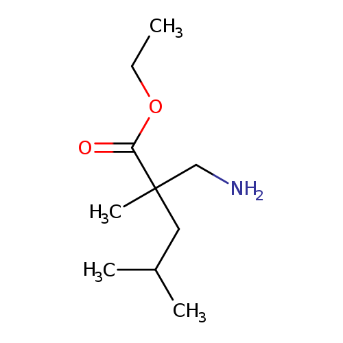 ethyl 2-(aminomethyl)-2,4-dimethylpentanoate