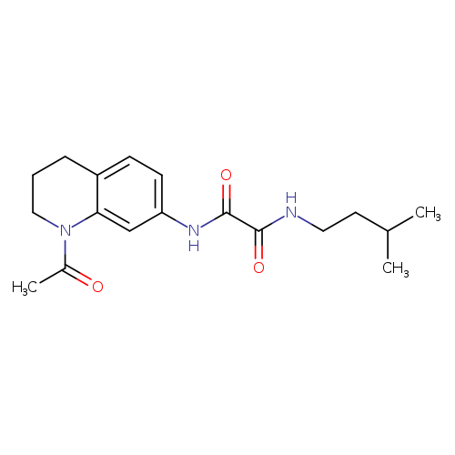 N'-(1-acetyl-1,2,3,4-tetrahydroquinolin-7-yl)-N-(3-methylbutyl)ethanediamide