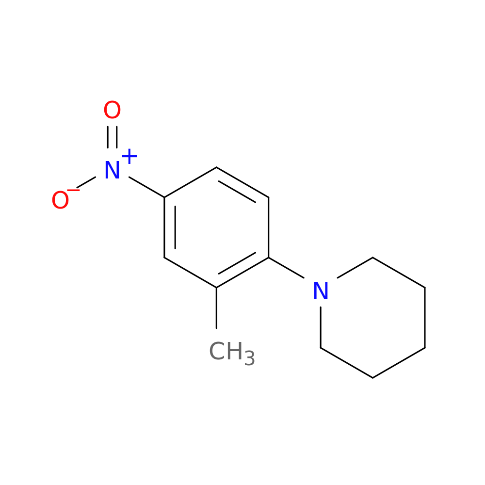 1-(2-MEthyl-4-nitrophenyl)piperidine