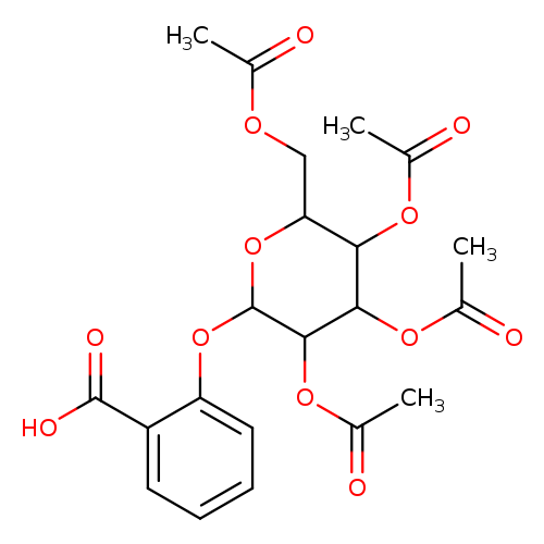 2-{[3,4,5-tris(acetyloxy)-6-[(acetyloxy)methyl]oxan-2-yl]oxy}benzoic acid