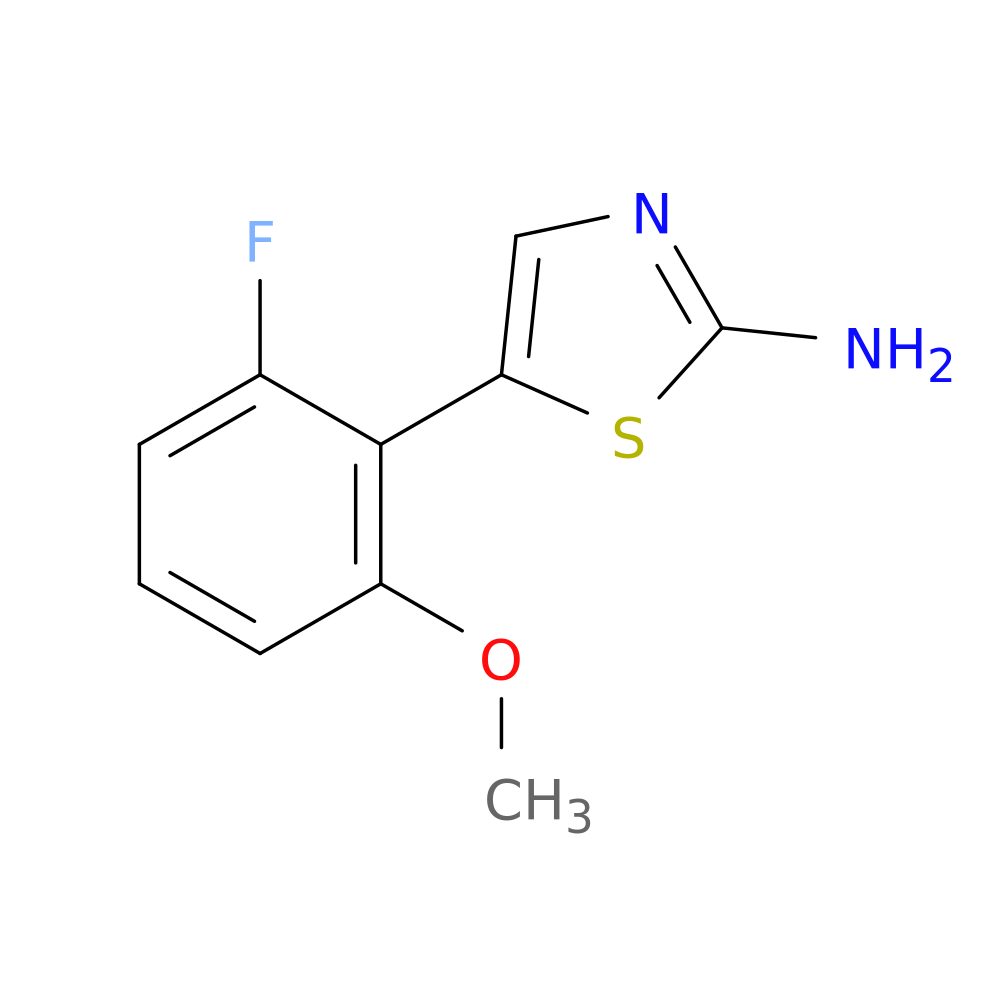 5-(2-Fluoro-6-methoxyphenyl)thiazol-2-amine