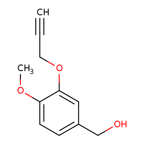 [4-methoxy-3-(prop-2-yn-1-yloxy)phenyl]methanol