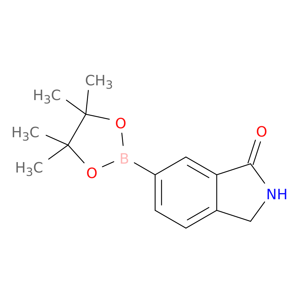 6-(4,4,5,5-Tetramethyl-1,3,2-dioxaborolan-2-yl)isoindolin-1-one
