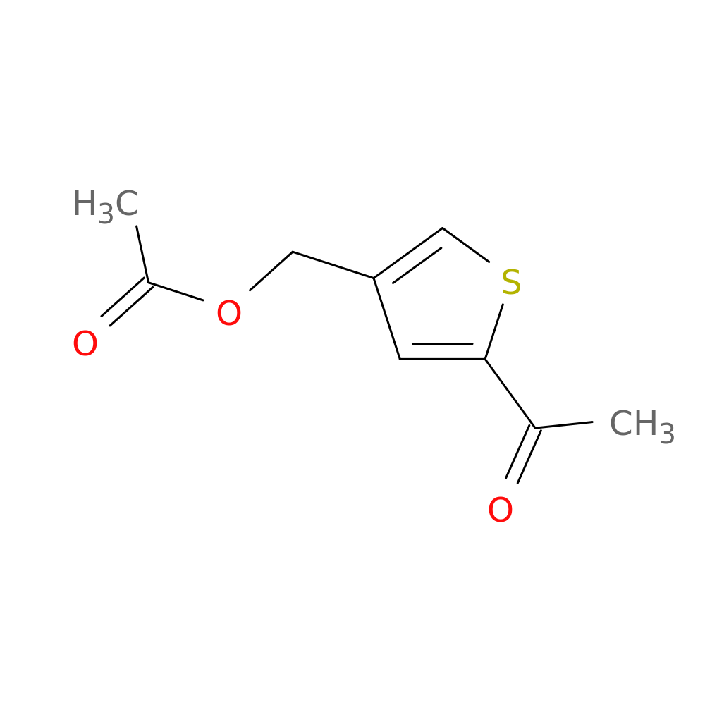(5-acetyl-3-thienyl)methyl acetate