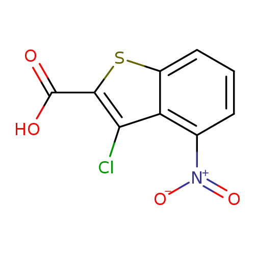 3-chloro-4-nitro-1-benzothiophene-2-carboxylic acid