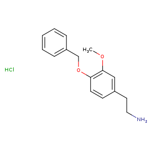 2-(3-Methoxy-4-phenylmethoxyphenyl)ethanamine hydrochloride