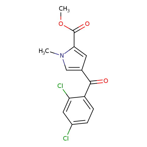methyl 4-(2,4-dichlorobenzoyl)-1-methyl-1H-pyrrole-2-carboxylate