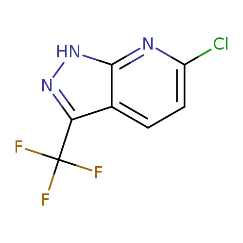 6-chloro-3-(trifluoromethyl)-1H-pyrazolo[3,4-b]pyridine