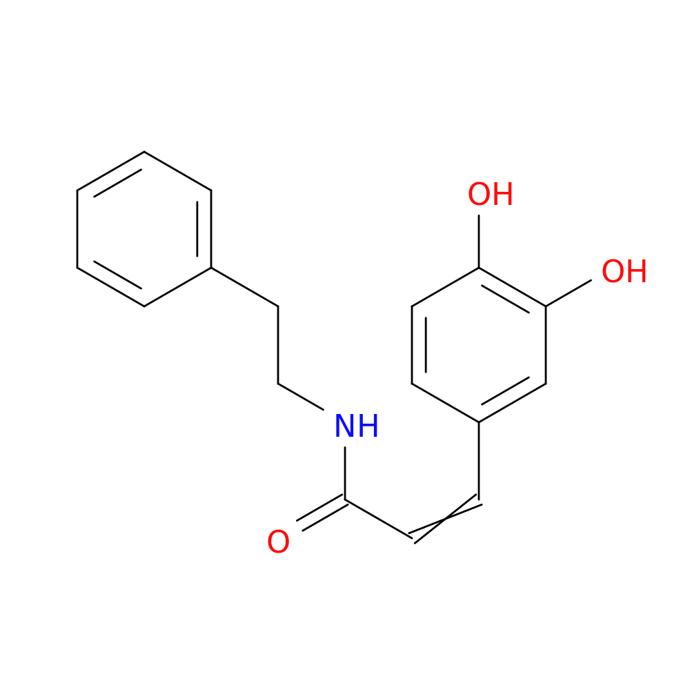 3-(3,4-Dihydroxyphenyl)-N-phenethylacrylamide