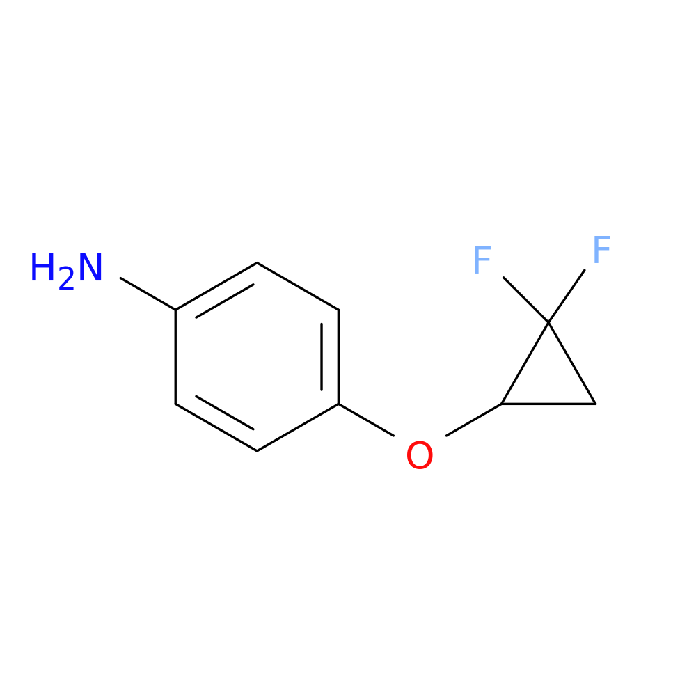 4-(2,2-difluorocyclopropoxy)aniline