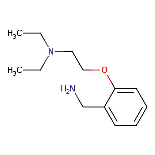 {2-[2-(diethylamino)ethoxy]phenyl}methanamine