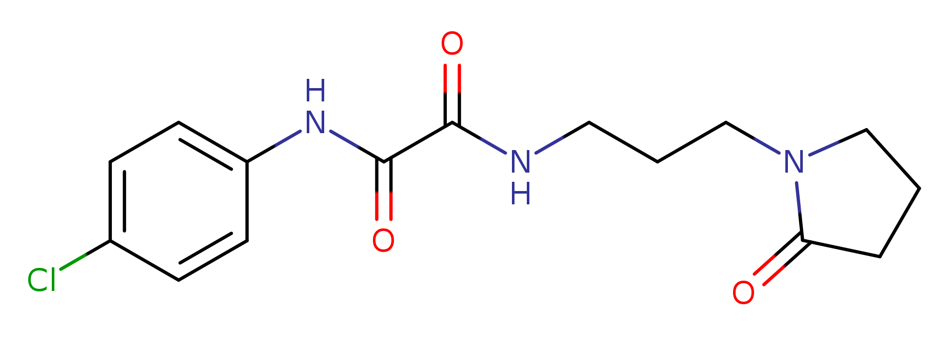 N'-(4-chlorophenyl)-N-[3-(2-oxopyrrolidin-1-yl)propyl]ethanediamide