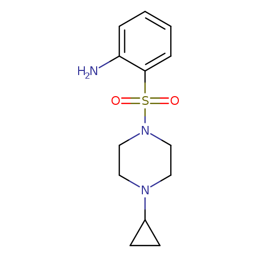 2-(4-Cyclopropylpiperazine-1-sulfonyl)aniline