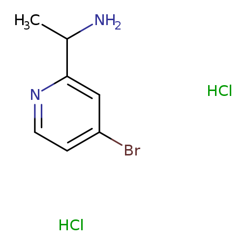 1-(4-bromopyridin-2-yl)ethan-1-amine dihydrochloride