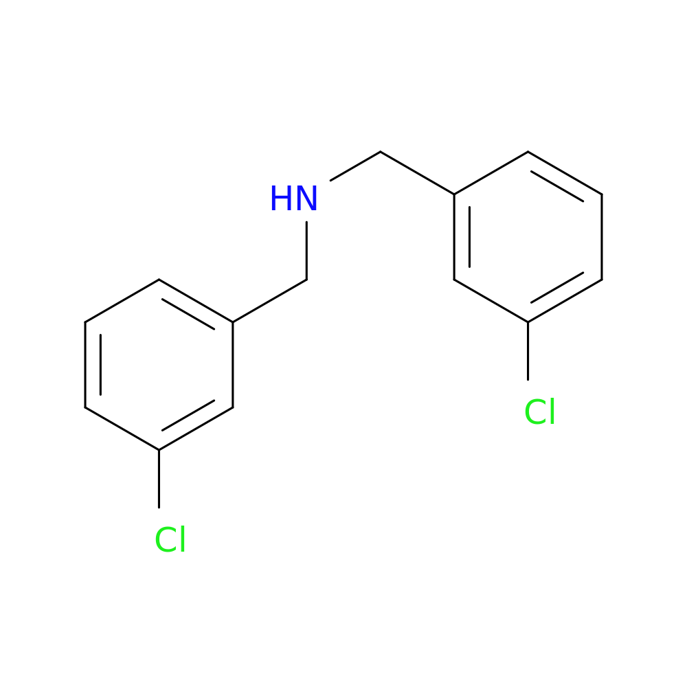 bis[(3-chlorophenyl)methyl]amine