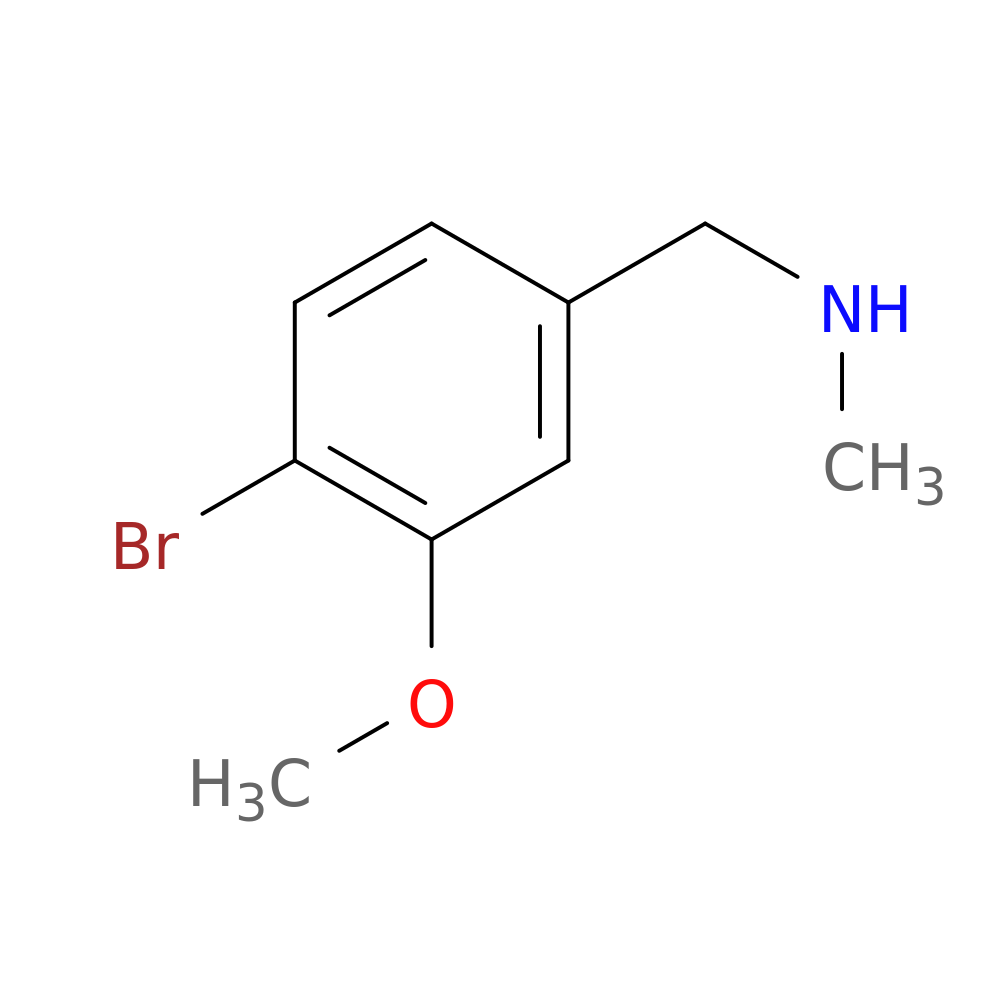 [(4-Bromo-3-methoxyphenyl)methyl](methyl)amine