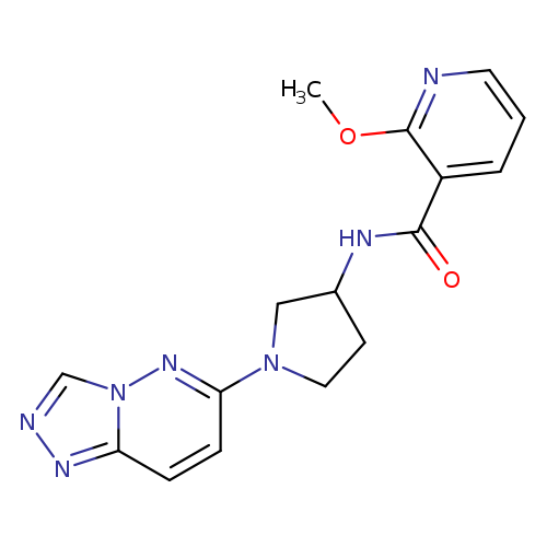 2-methoxy-N-(1-{[1,2,4]triazolo[4,3-b]pyridazin-6-yl}pyrrolidin-3-yl)pyridine-3-carboxamide
