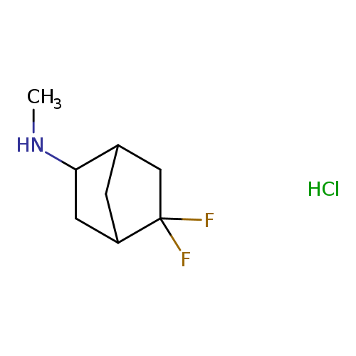 5,5-difluoro-N-methylbicyclo[2.2.1]heptan-2-aminehydrochloride,Mixtureofdiastereomers