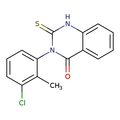 3-(3-Chloro-2-methylphenyl)-2-thioxo-2,3-dihydroquinazolin-4(1H)-one