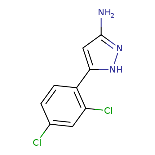 5-(2,4-dichlorophenyl)-1H-pyrazol-3-amine