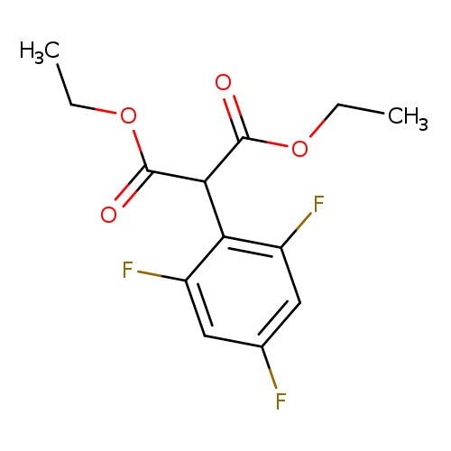 Propanedioic acid, 2-(2,4,6-trifluorophenyl)-, 1,3-diethyl ester