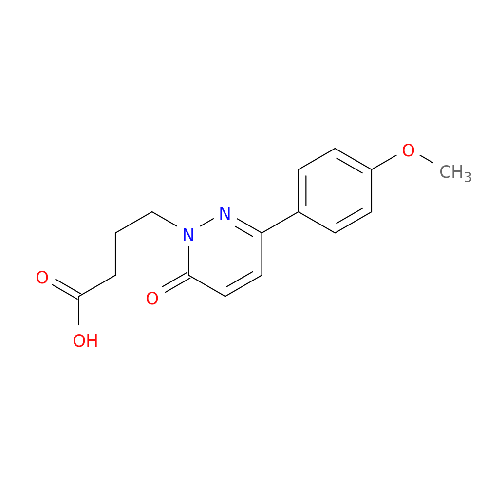 4-[3-(4-Methoxyphenyl)-6-oxopyridazin-1(6H)-yl]butanoic acid