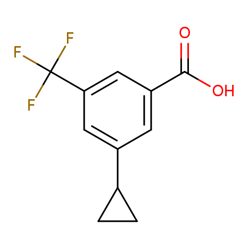3-cyclopropyl-5-(trifluoromethyl)benzoicacid