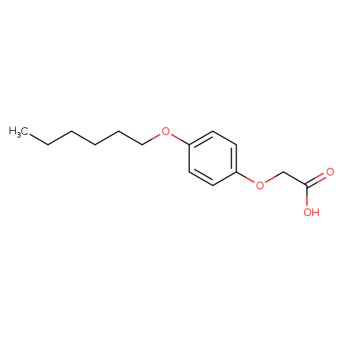 Acetic acid, [p-(hexyloxy)phenoxy]- (8CI)