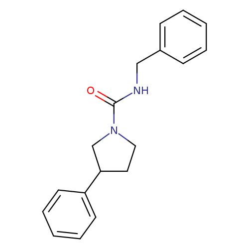 N-benzyl-3-phenylpyrrolidine-1-carboxamide