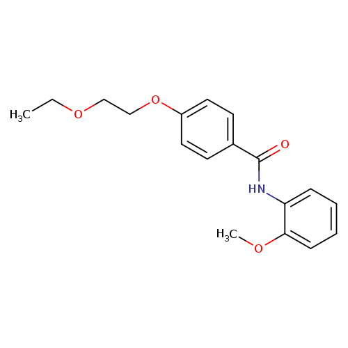 4-(2-ethoxyethoxy)-N-(2-methoxyphenyl)benzamide