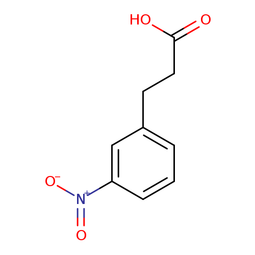 Benzenepropanoic acid, 3-nitro-