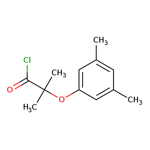2-(3,5-Dimethylphenoxy)-2-methylpropanoyl chloride