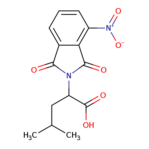 4-Methyl-2-(4-nitro-1,3-dioxoisoindolin-2-yl)pentanoic acid