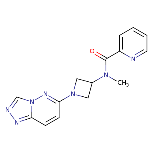 N-methyl-N-(1-{[1,2,4]triazolo[4,3-b]pyridazin-6-yl}azetidin-3-yl)pyridine-2-carboxamide